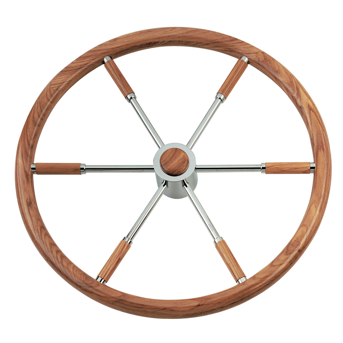 Roue De Gouvernail Savoretti T27 Blanche - Diamètre 350 Mm - Pour Bateau, Barre à Roue Nautique